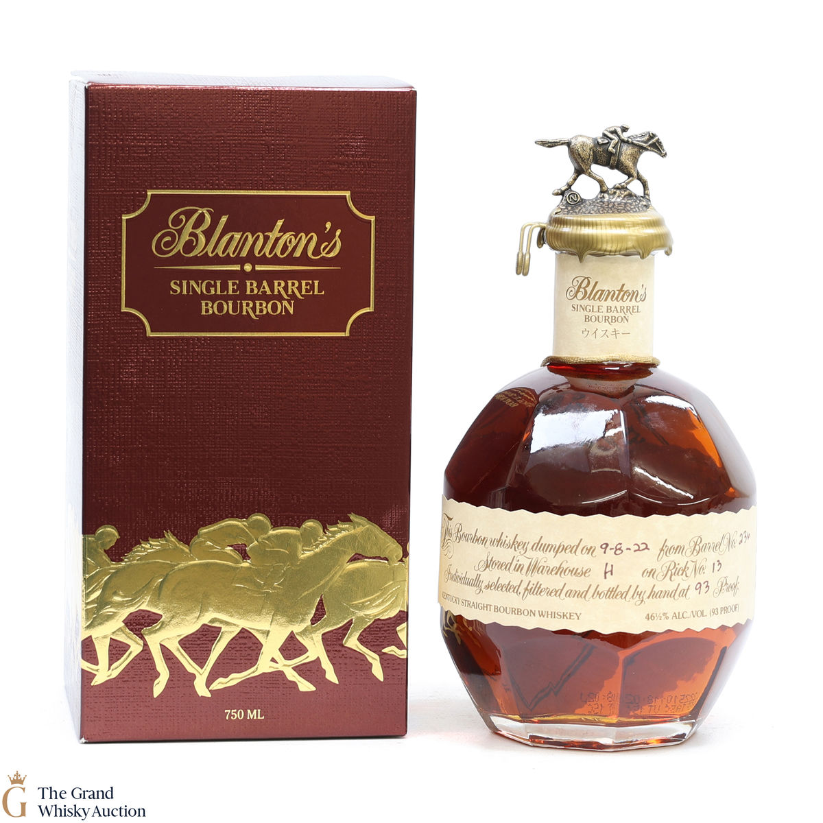 Blanton's - Single Barrel - Dumped 2022 / Japanese Import 75cl