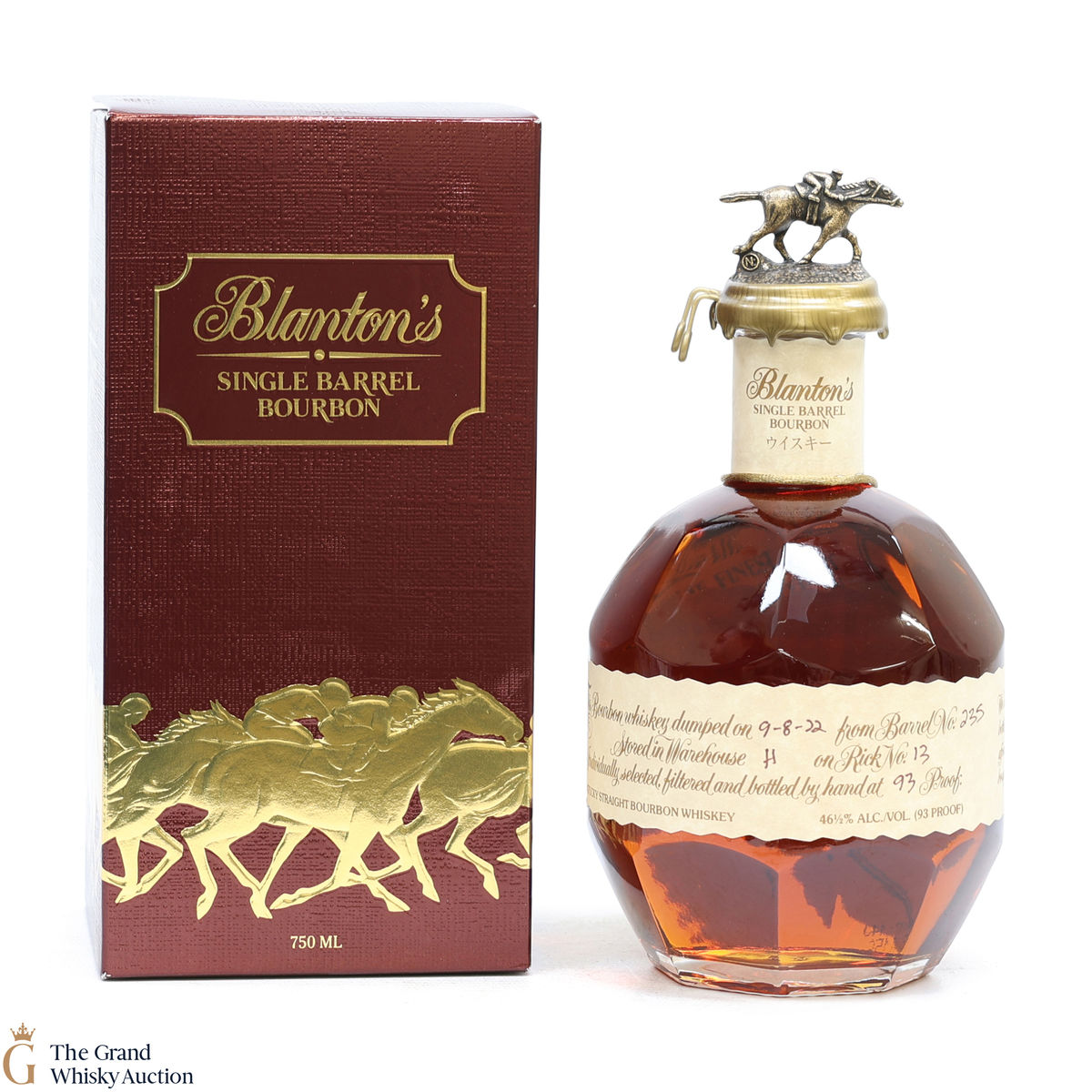 Blanton's - Single Barrel - Dumped 2022 / Japanese Import 75cl