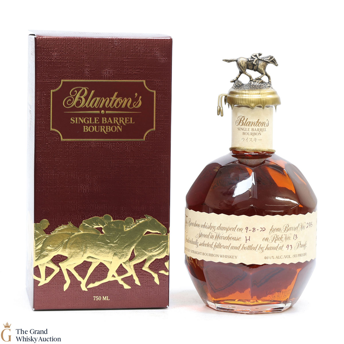 Blanton's - Single Barrel - Dumped 2022 / Japanese Import 75cl