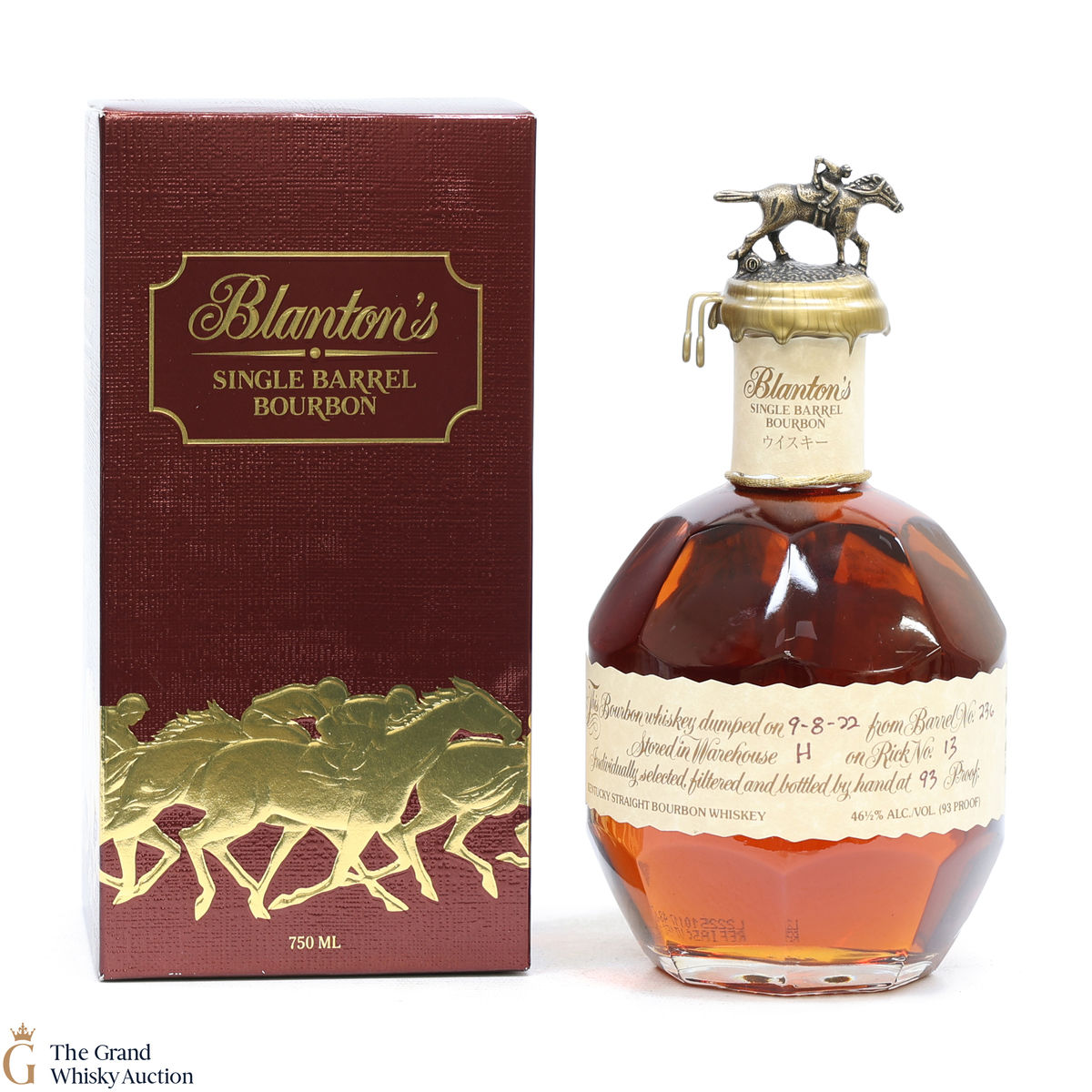 Blanton's - Single Barrel - Dumped 2022 / Japanese Import 75cl