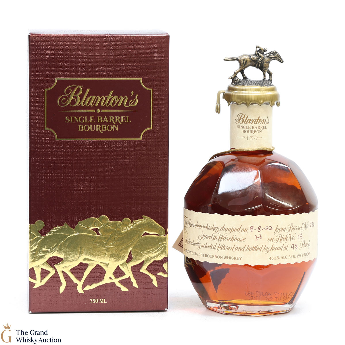 Blanton's - Single Barrel - Dumped 2022 / Japanese Import 75cl