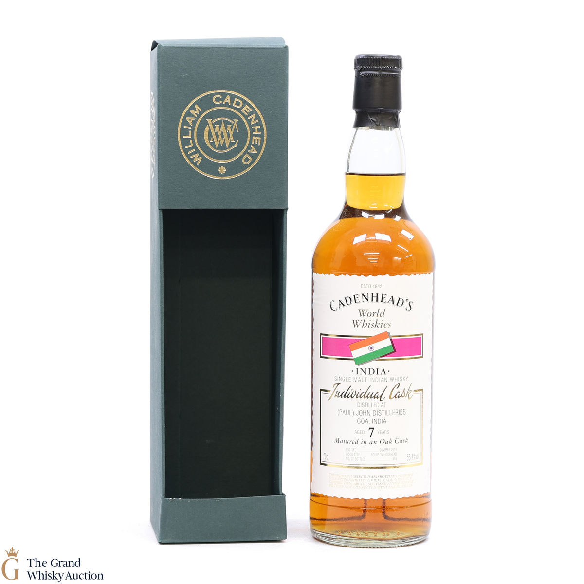 Paul John - 7 Year Old - India - Cadenhead's World Whiskies