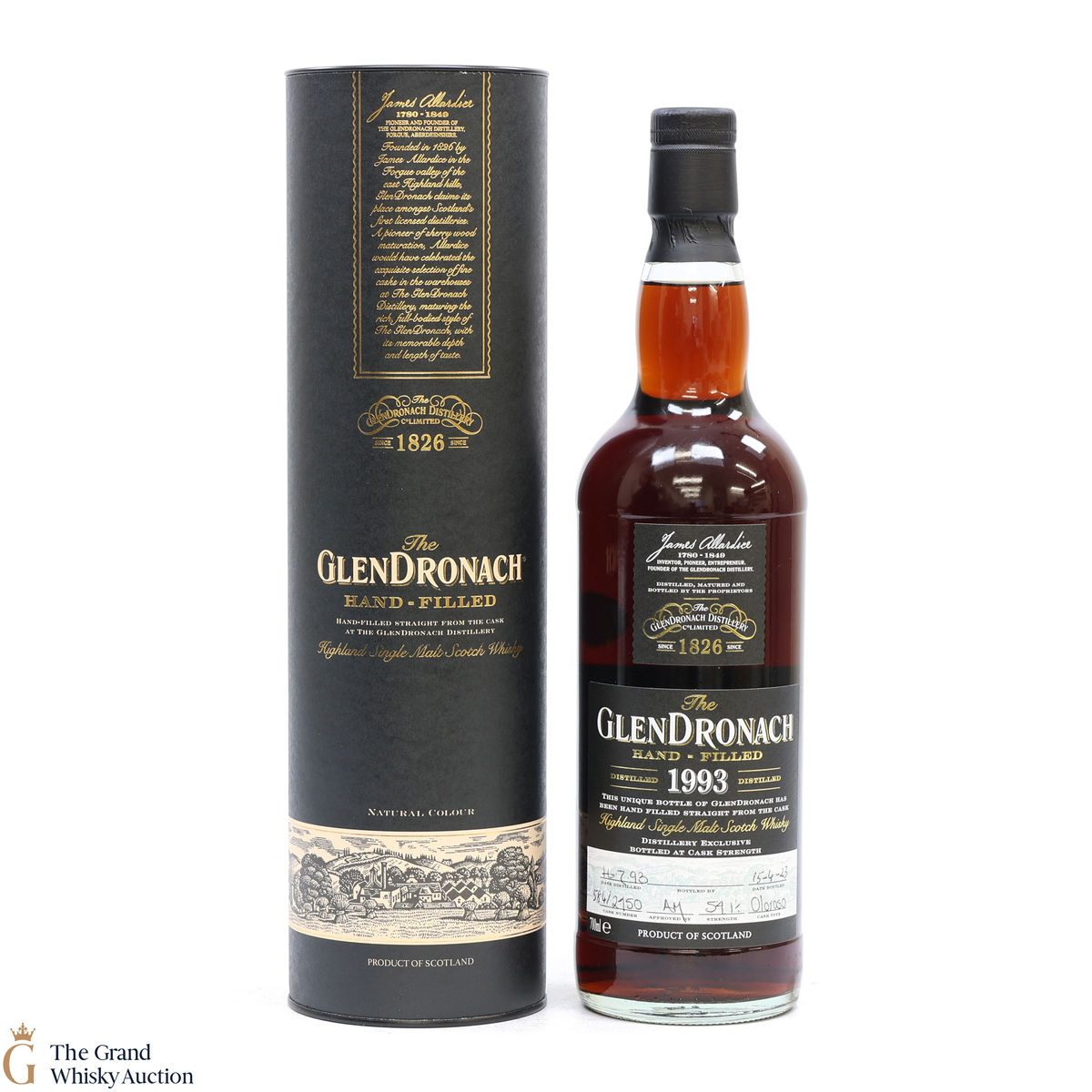 Glendronach - 29 Year Old 1993 Hand Filled Cask Strength Oloroso #2450