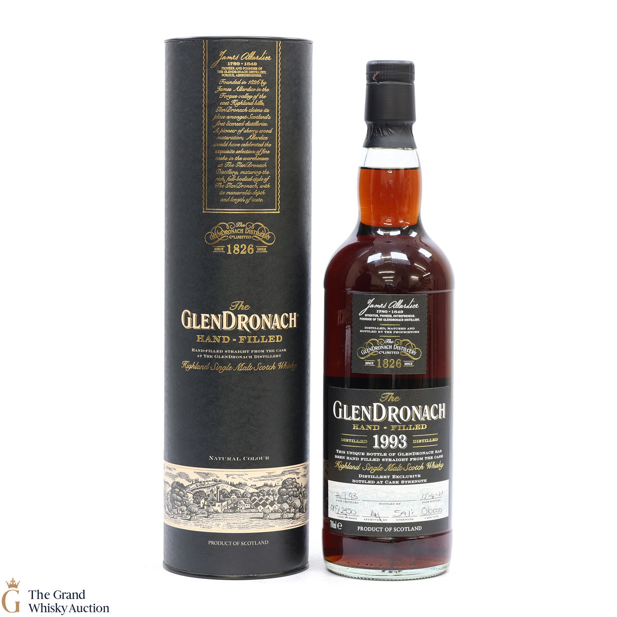 Glendronach - 29 Year Old 1993 Hand Filled Cask Strength Oloroso #2450