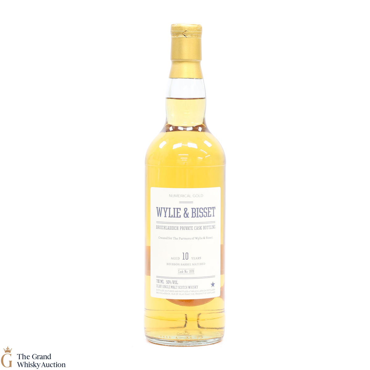 Bruichladdich - 10 Year Old - Private Cask #1978 - Numerical Gold 