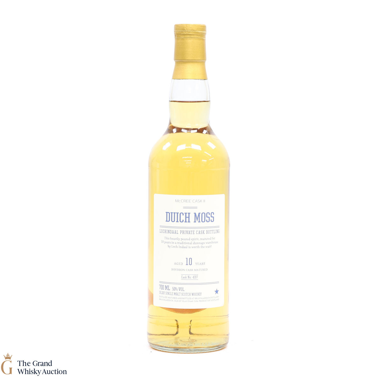 Bruichladdich - 10 Year Old - Private Cask #4307 - Duich Moss McCree Cask II