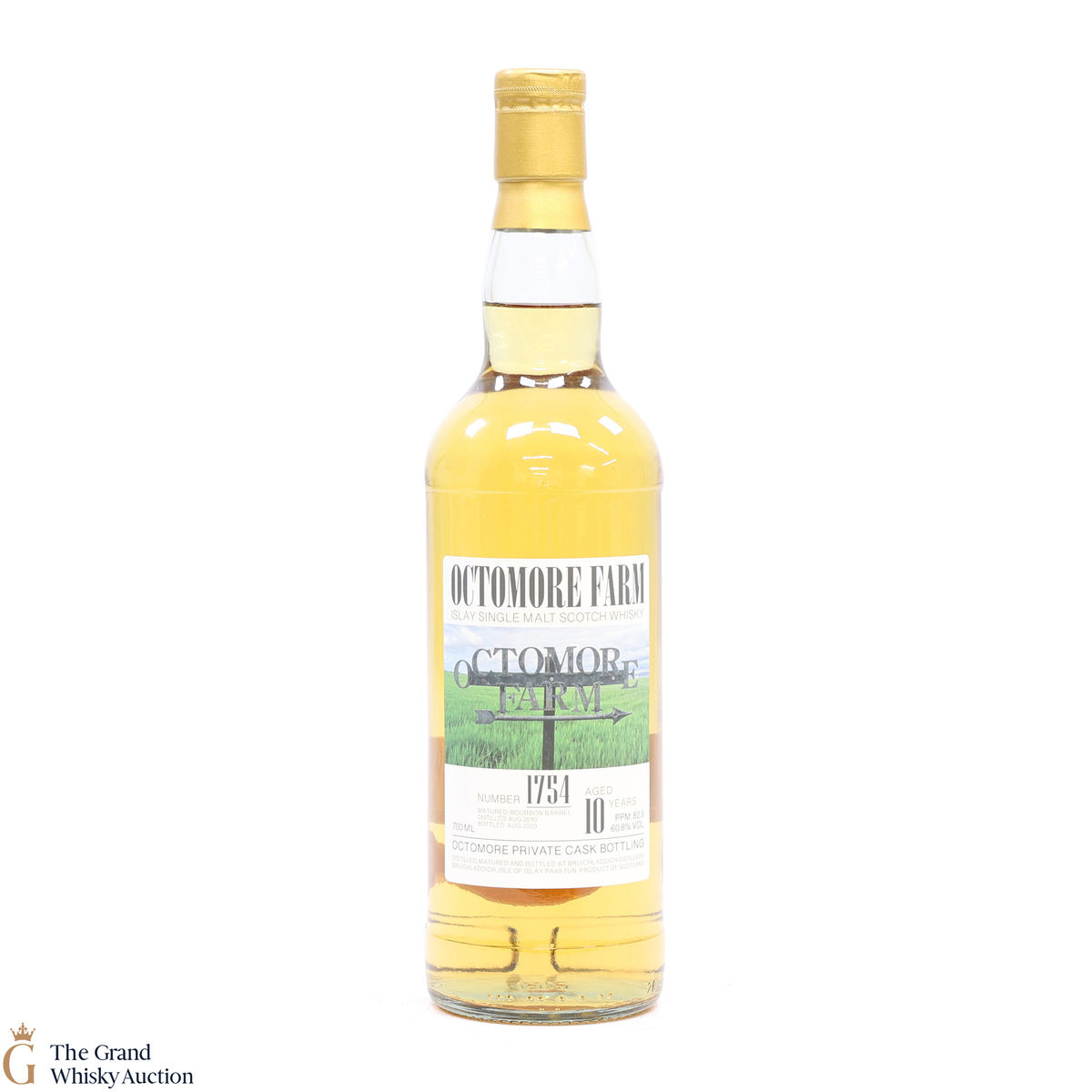 Octomore Farm - 10 Year Old #1754 Bourbon Barrel