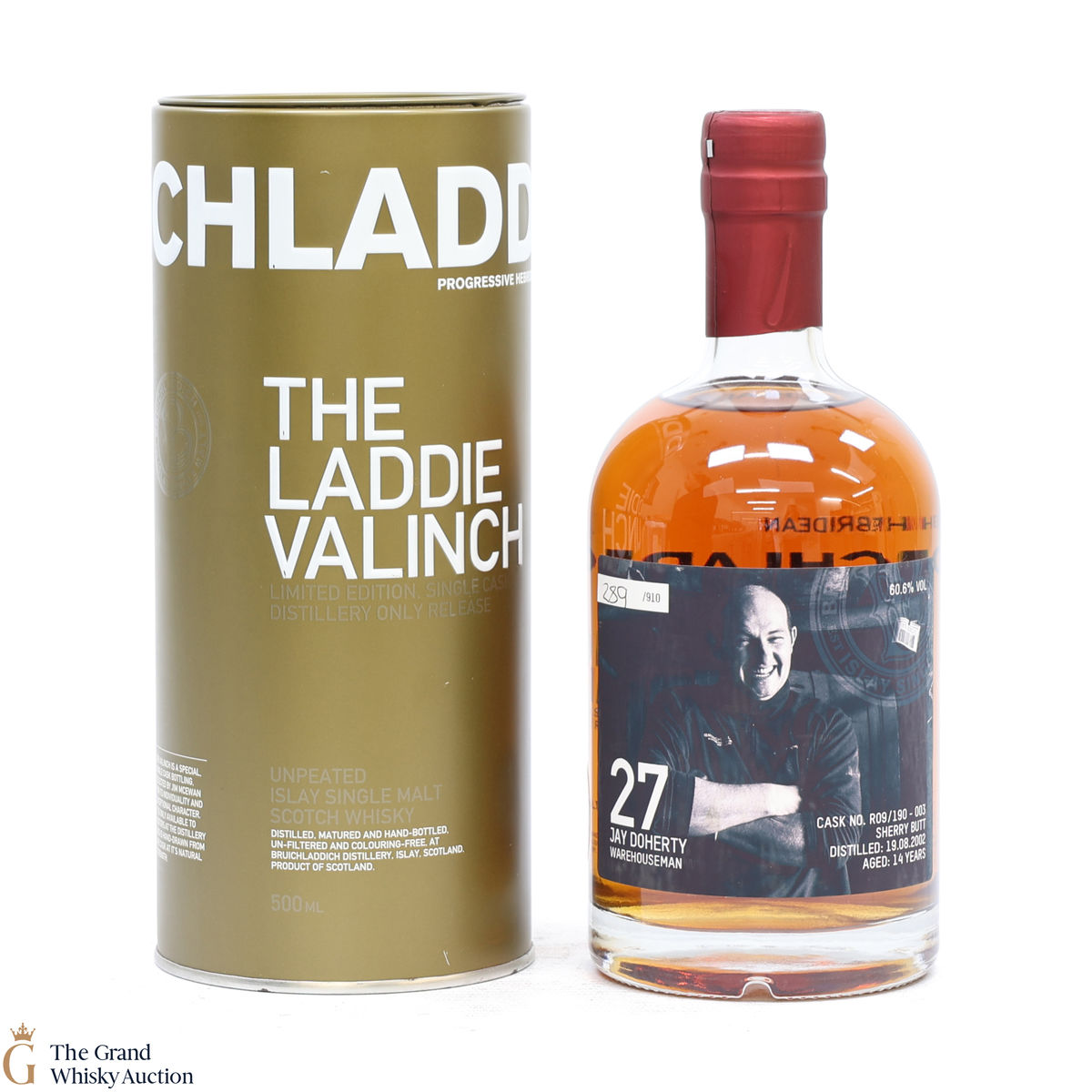 Bruichladdich - 14 Year Old - Valinch 27 - Jay Doherty (50cl)