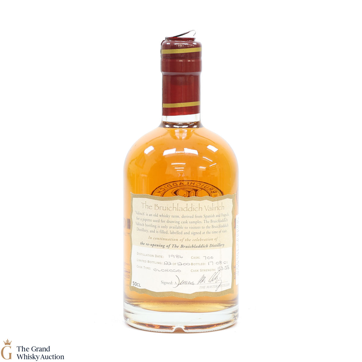 Bruichladdich - 1986 Valinch - Continuation of the Celebration (50cl)