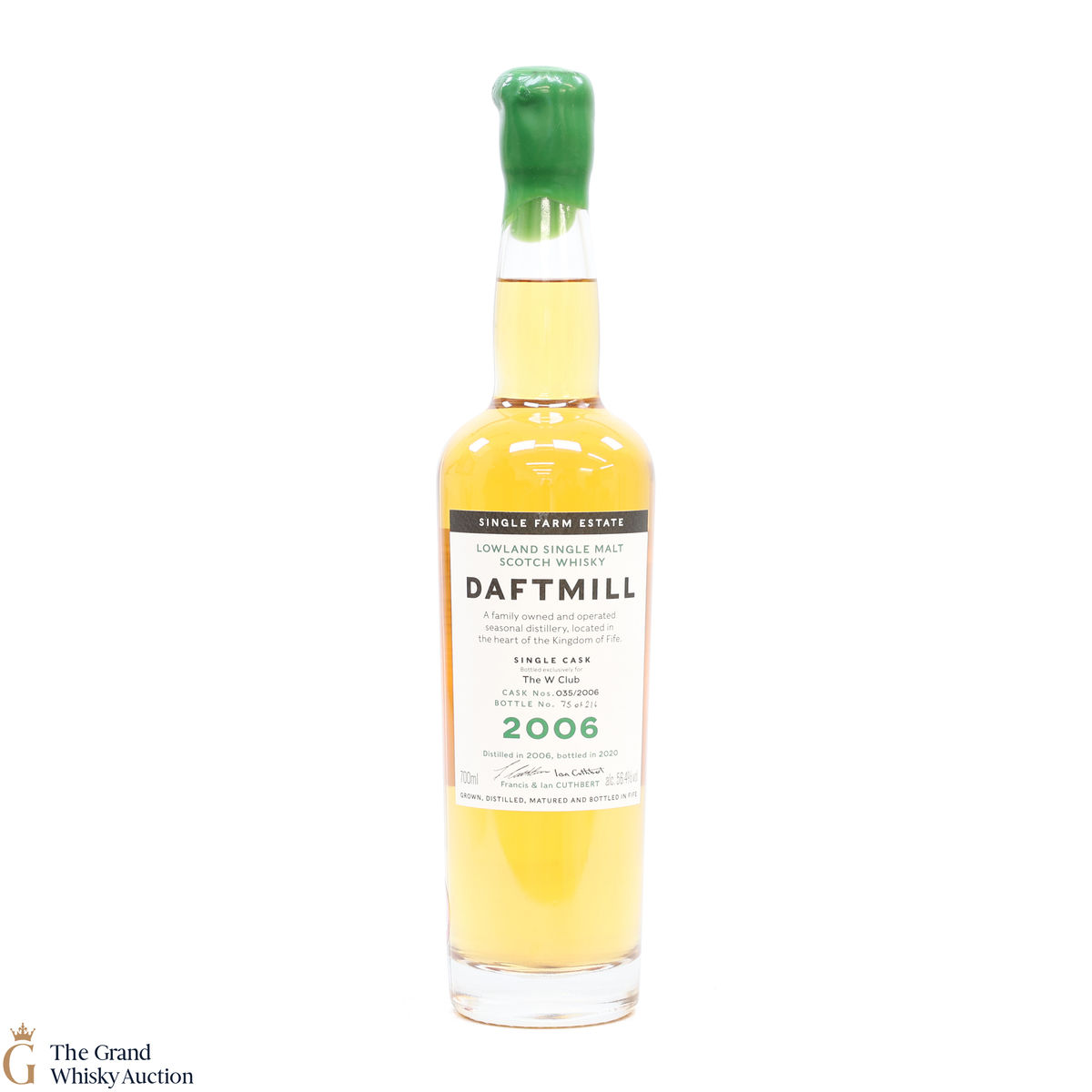 Daftmill - 2006 single cask #035/2006 - The W Club