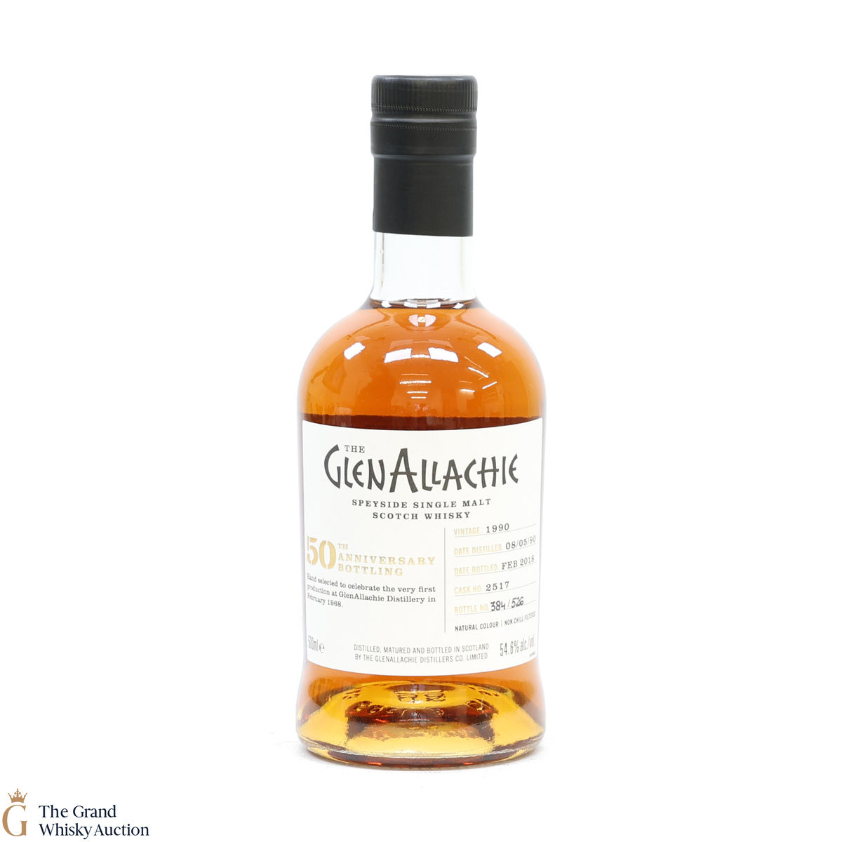 GlenAllachie - 27 Year Old 1990 #2517 - 50th Anniversary Bottling (50cl)