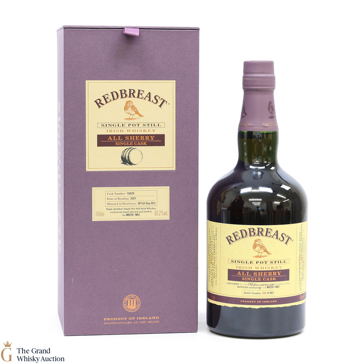Redbreast - 2001 All Sherry Single Cask #18829 - Master of Malt