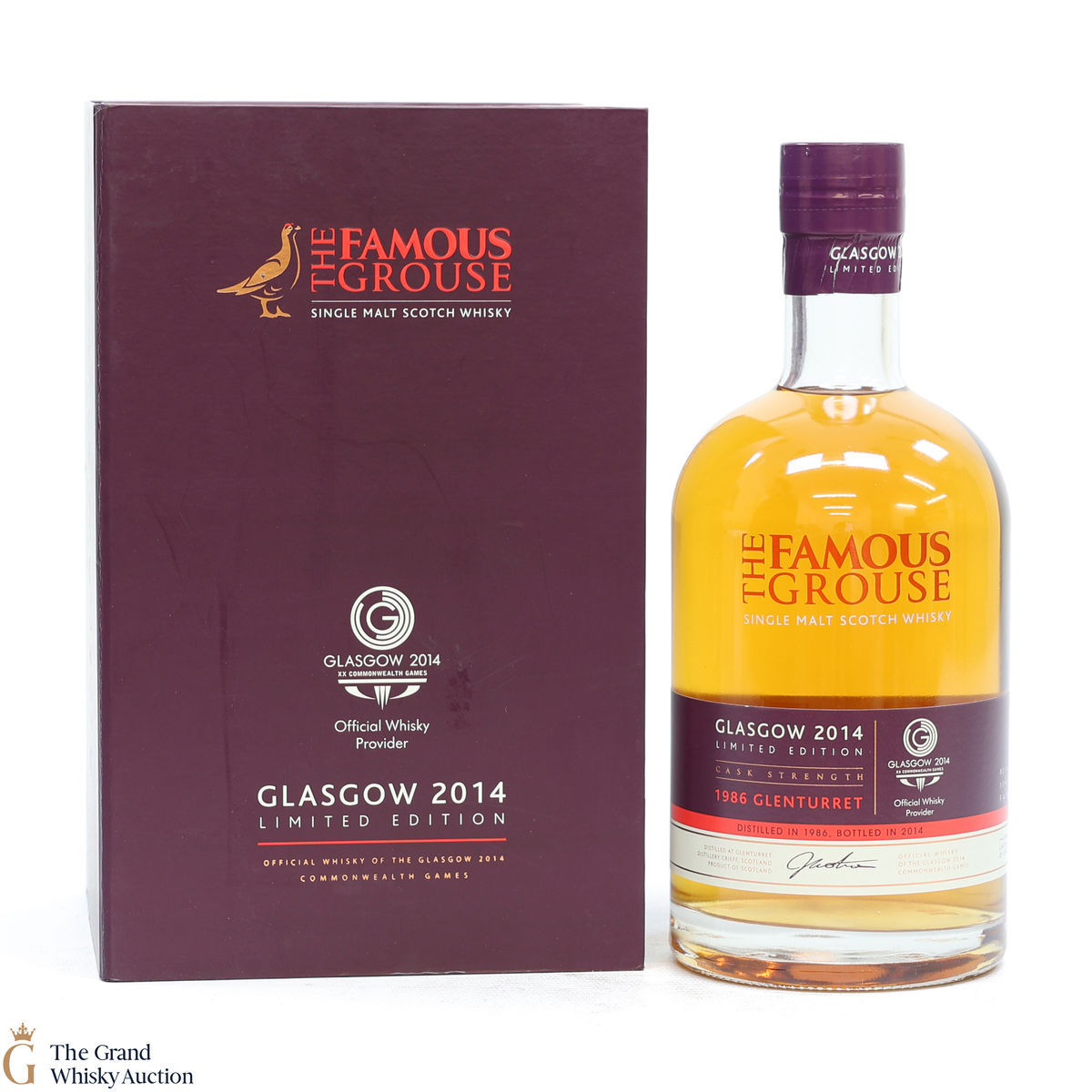 Glenturret - 1986 - Famous Grouse - Glasgow Commonwealth Games 2014 Limited Edition