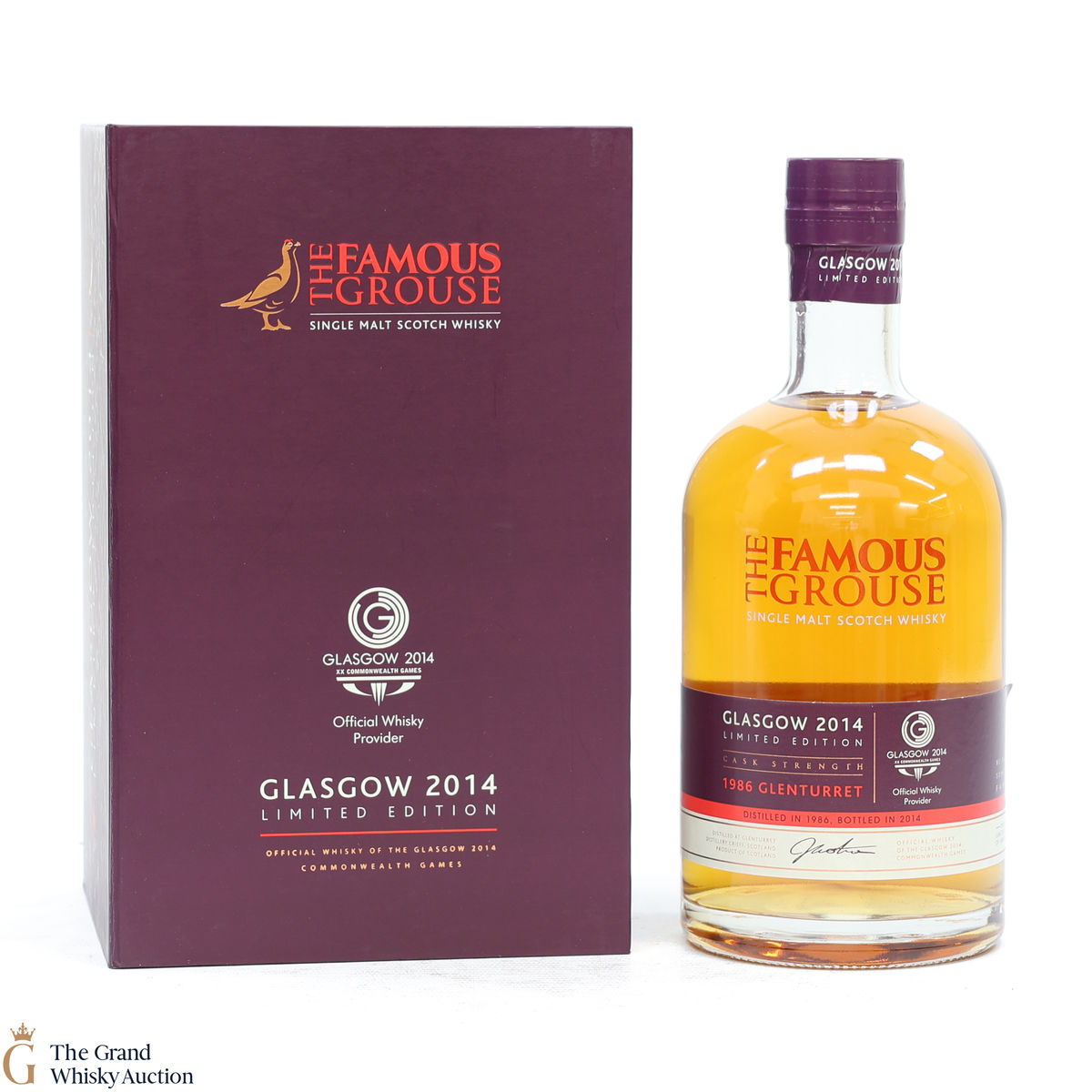 Glenturret - 1986 - Famous Grouse - Glasgow Commonwealth Games 2014 Limited Edition