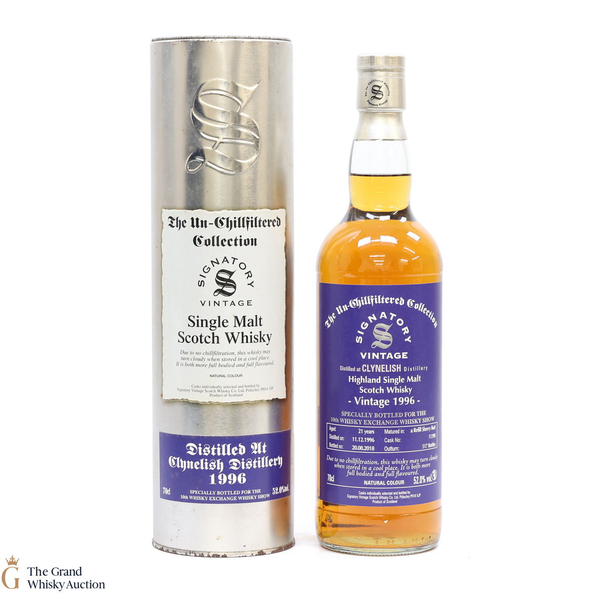 Clynelish - 21 Year Old - Signatory #11390 - Exclusively for The 10th Whisky Exchange Whisky Show