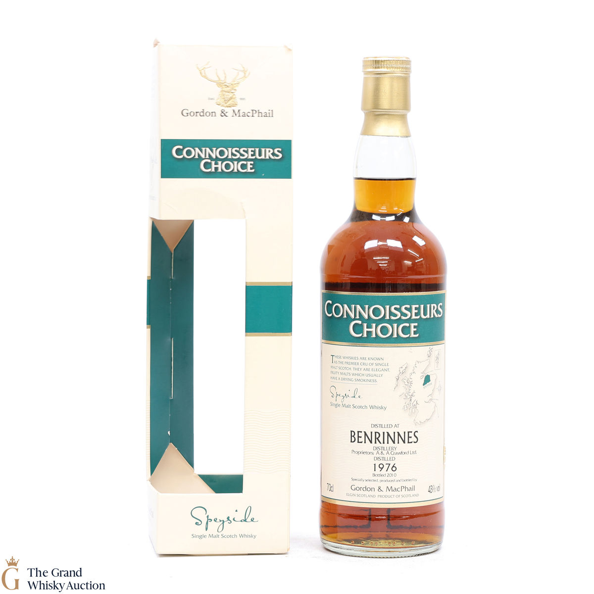 Benrinnes - 1976 Bottled 2010 - G&M Connoisseurs Choice