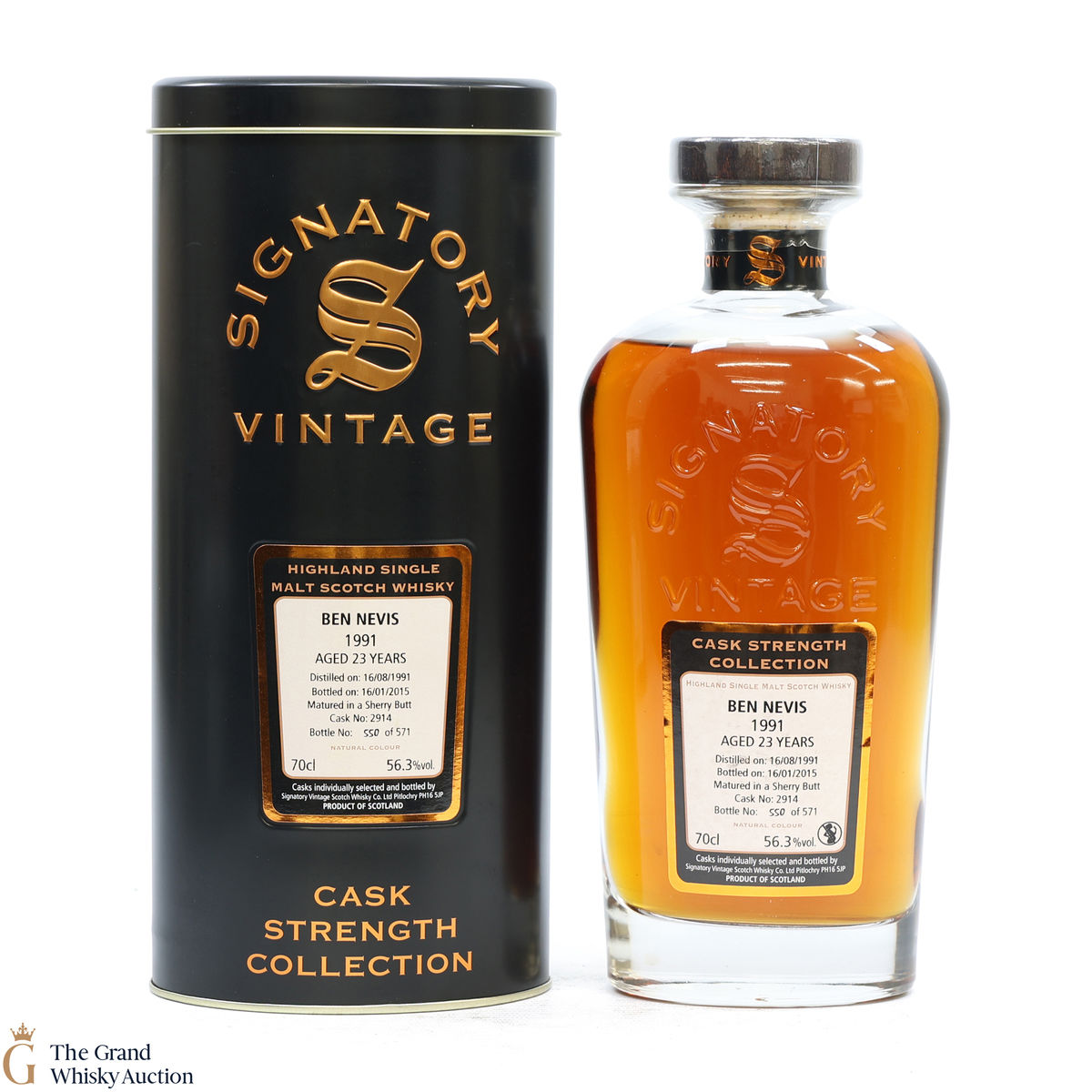 Ben Nevis - 23 Year Old 1991 #2914 - Signatory Vintage