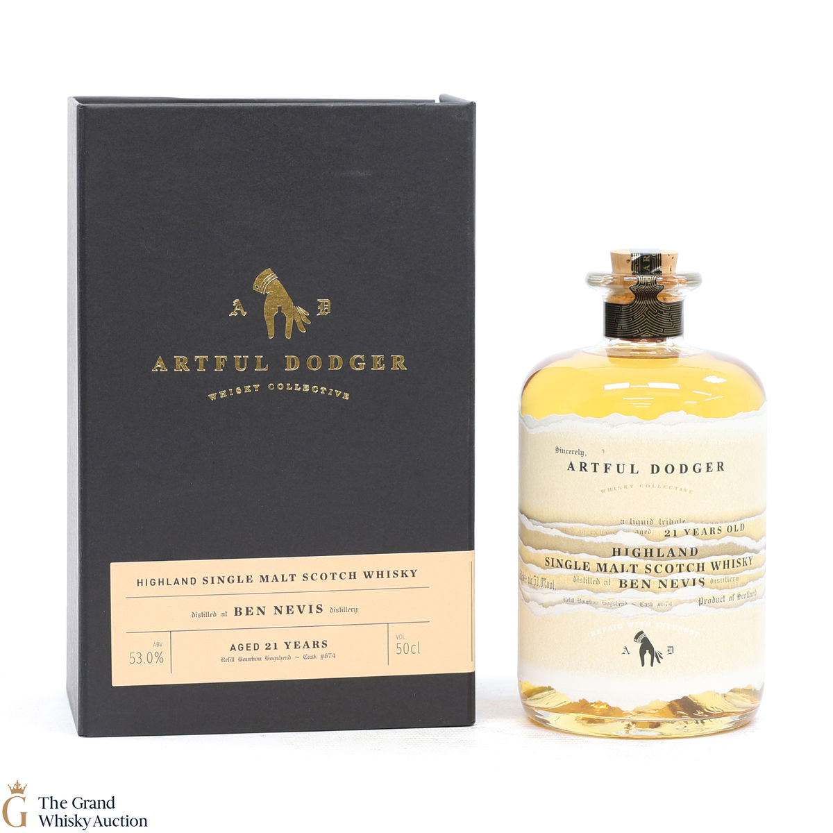 Ben Nevis - 21 Year Old (1998) - Artful Dodger (50cl)