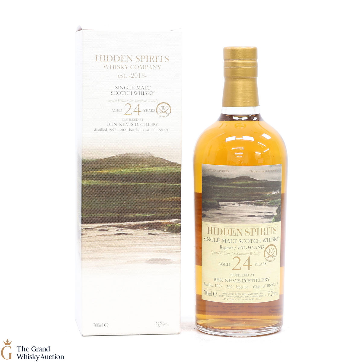 Ben Nevis - 24 Year Old 1997 - Hidden Spirits - Sansibar Whisky 10th Anniversary