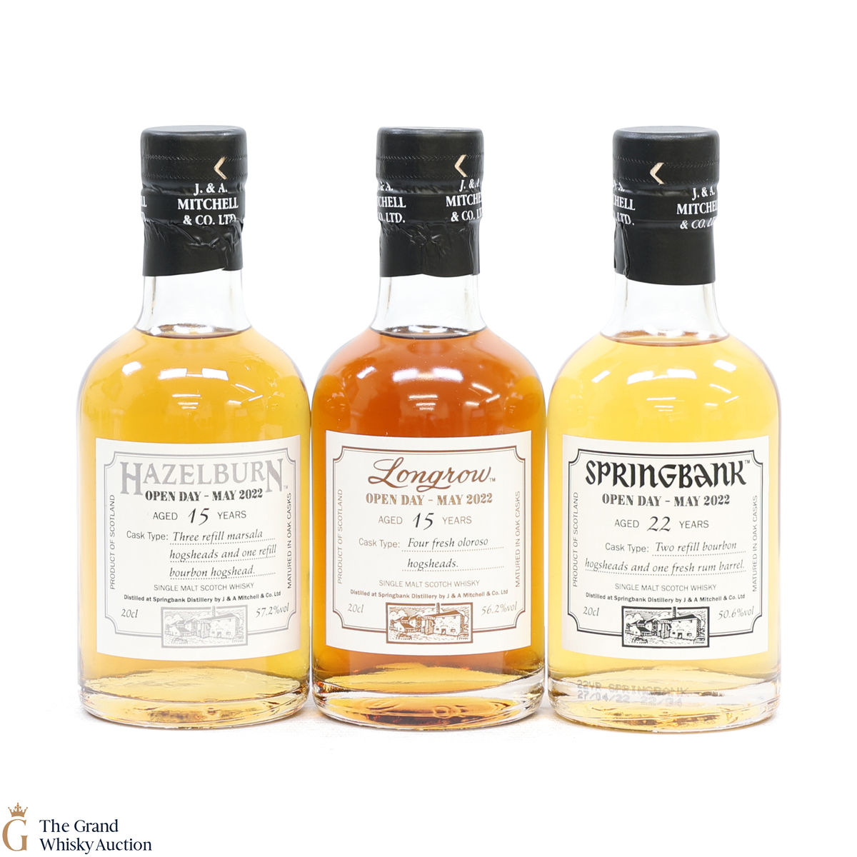 Campbeltown Malts Festival Open Day 2022 (3 x 20cl)