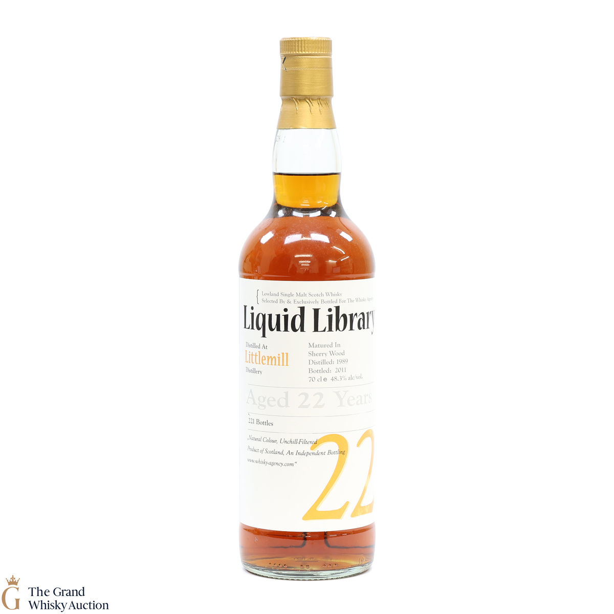 Littlemill - 22 Year Old 1989 - The Whisky Agency Liquid Library