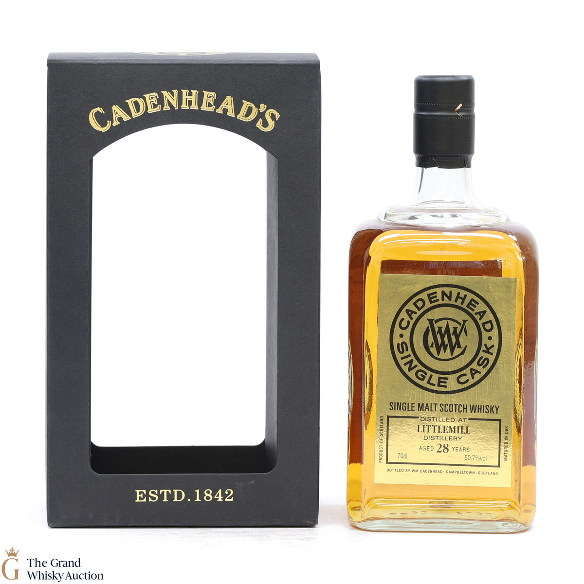 Littlemill - 28 Year Old 1990 - Cadenhead's Single Cask
