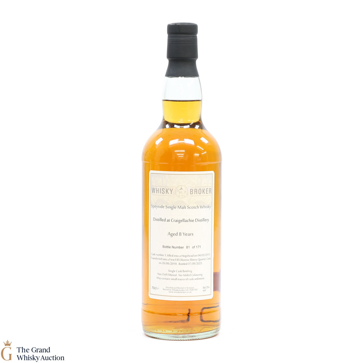 Craigellachie - 8 Year Old 2013 - Whisky Broker #1