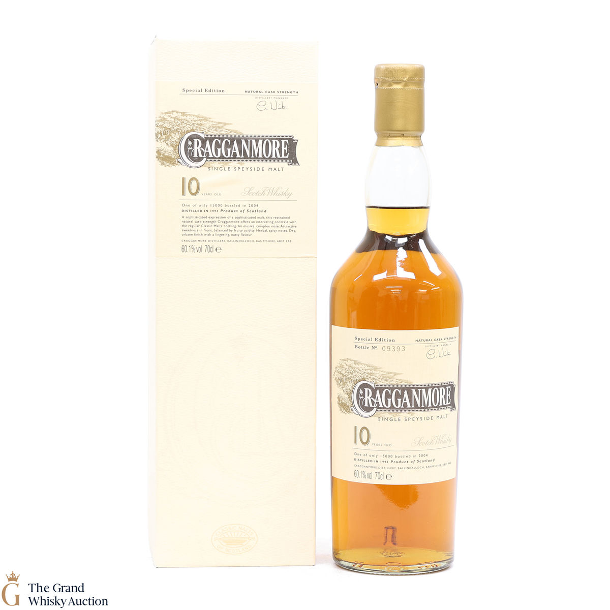 Cragganmore - 10 Year Old 1993 - Special Edition 2004