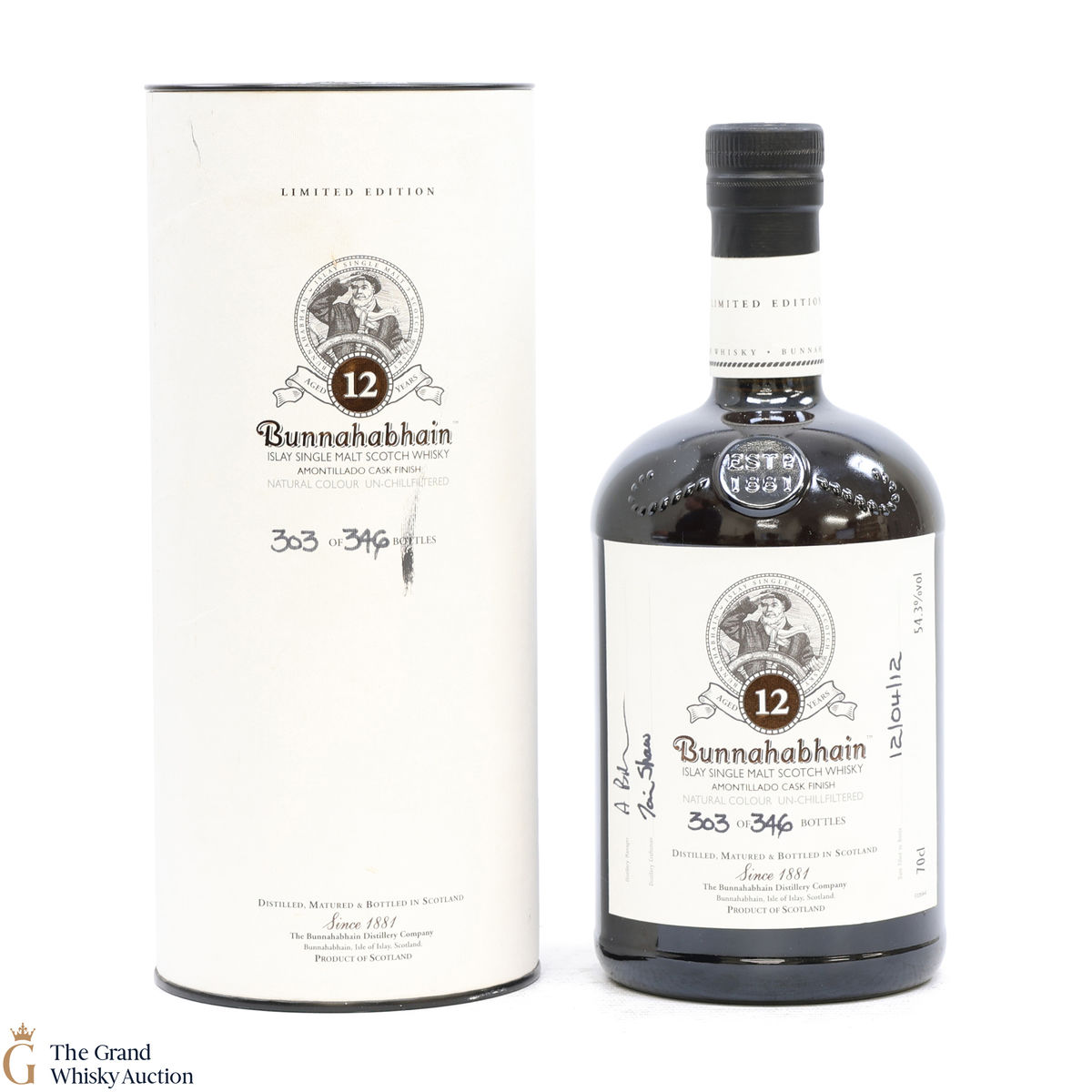 Bunnahabhain - 12 Year Old  - Amontillado - Feis Ile 2012 