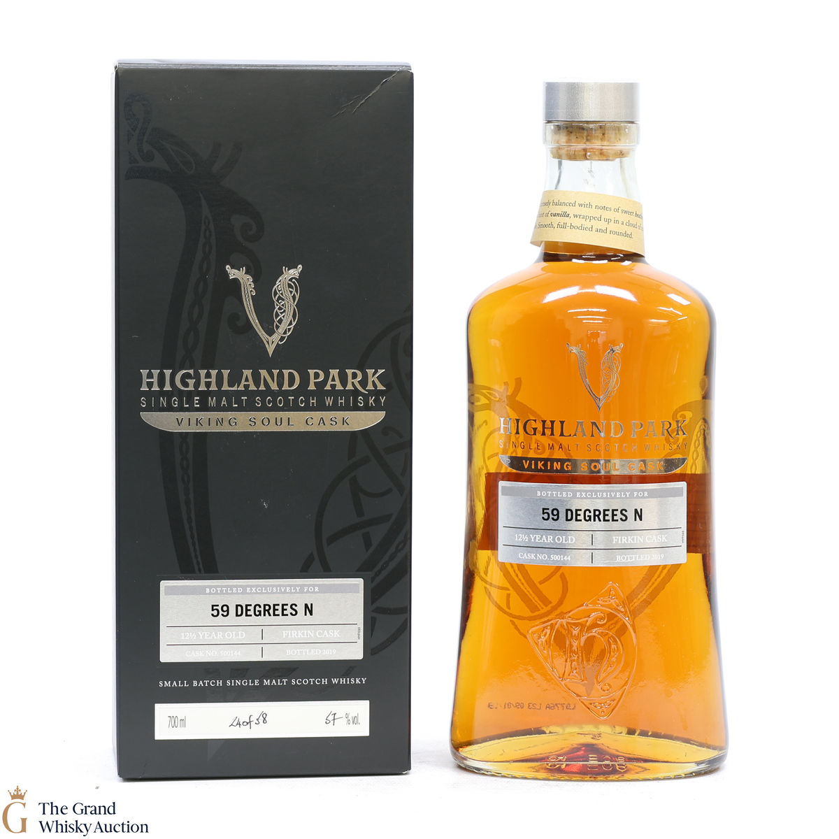 Highland Park - 12.5 Year Old - Viking Soul Cask #500144 - 59 Degrees N