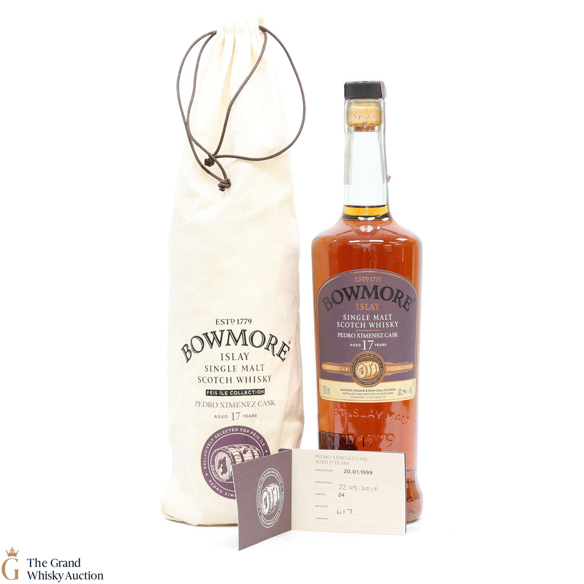 Bowmore - 17 Year Old  - 1999 Hand Filled PX Cask #24 - Fèis Ìle 2016