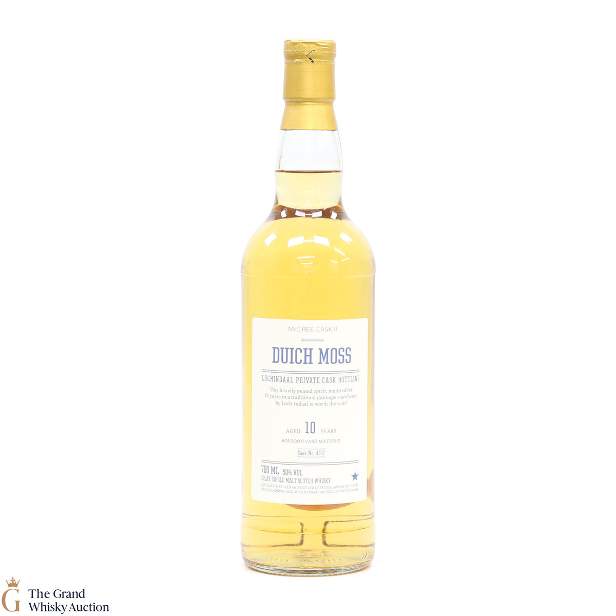 Bruichladdich - 10 Year Old - Private Cask #4307 - Duich Moss McCree Cask II