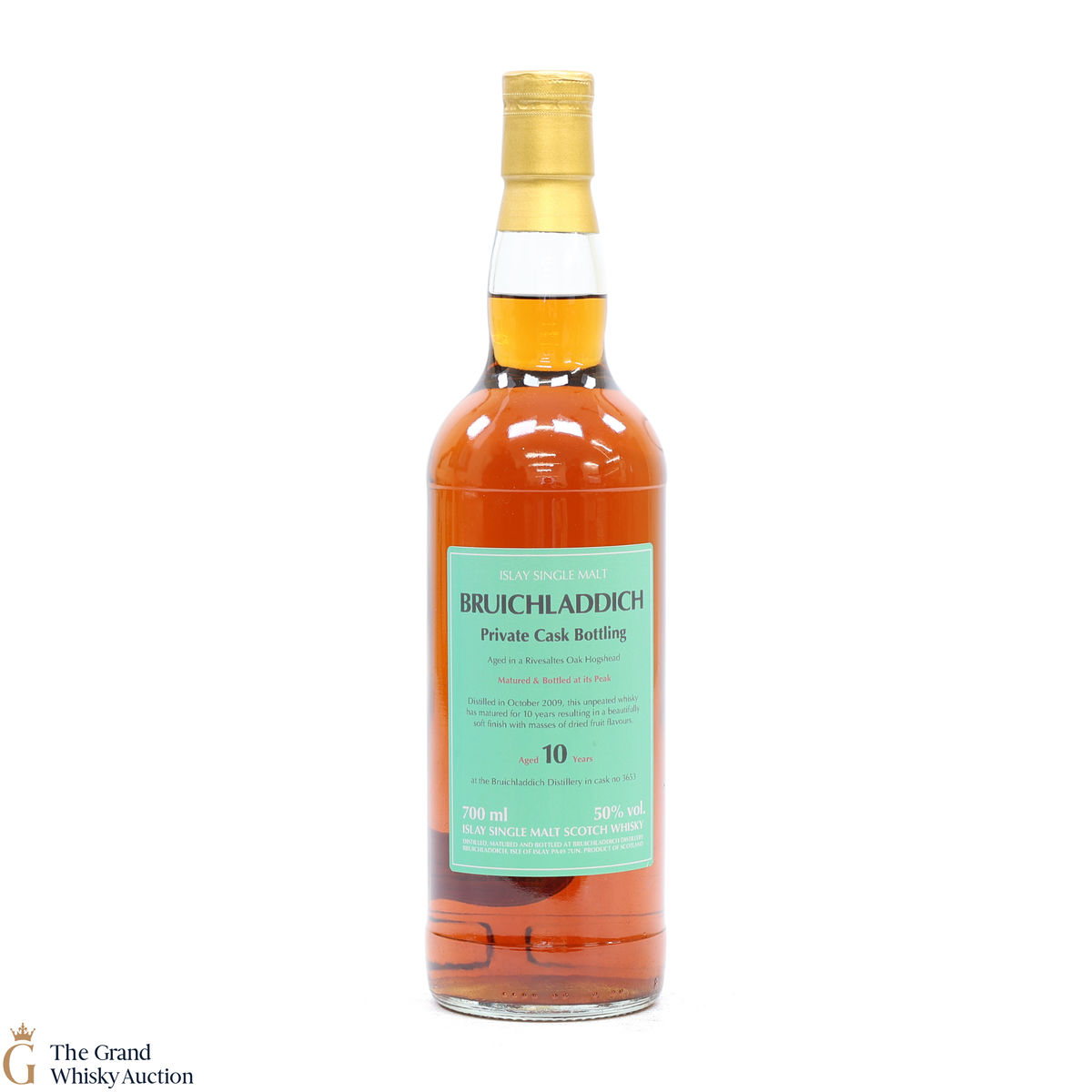 Bruichladdich - 10 Year Old 2009 - Private Cask #3653