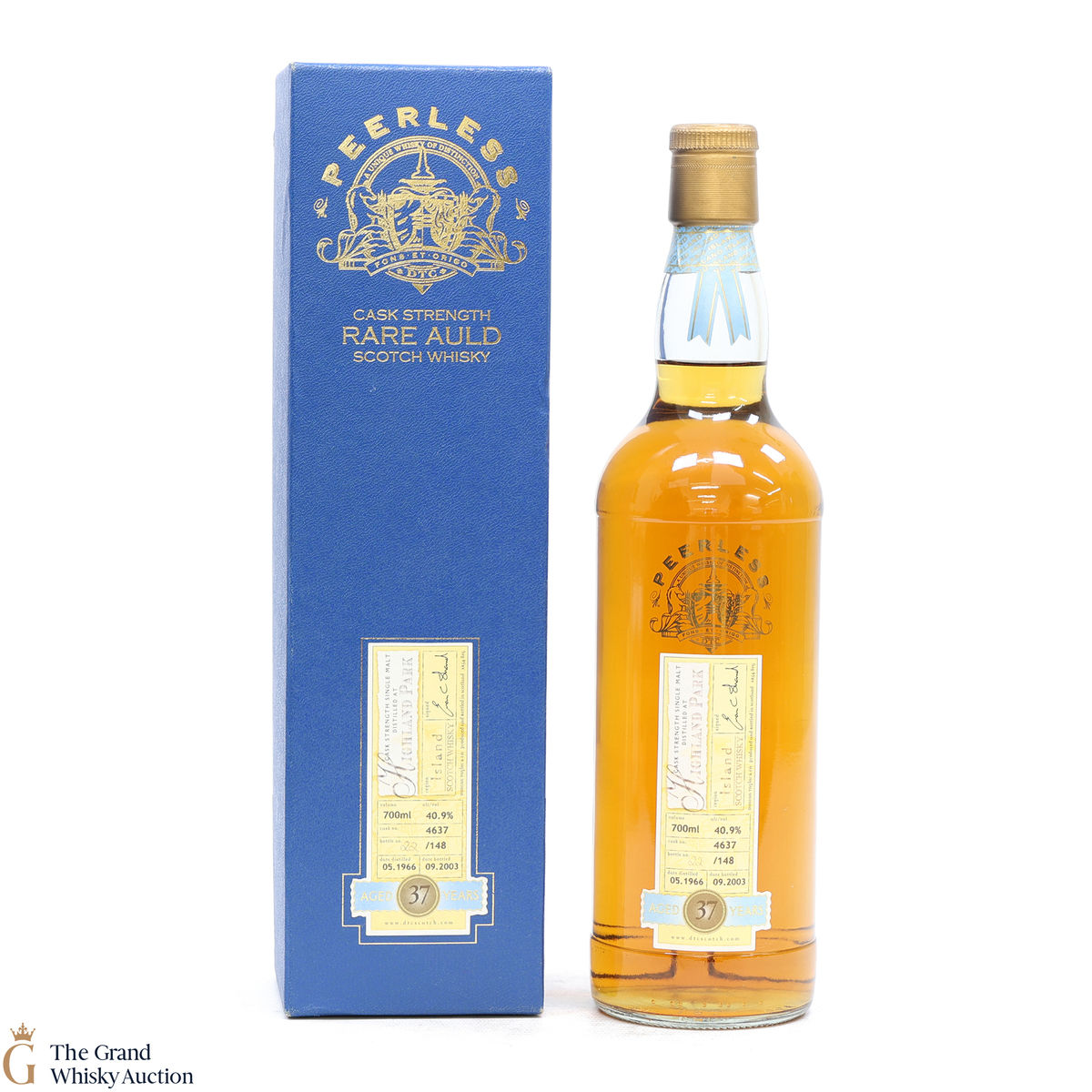 Highland Park - 37 Year Old #4637 - Duncan Taylor Rare Auld
