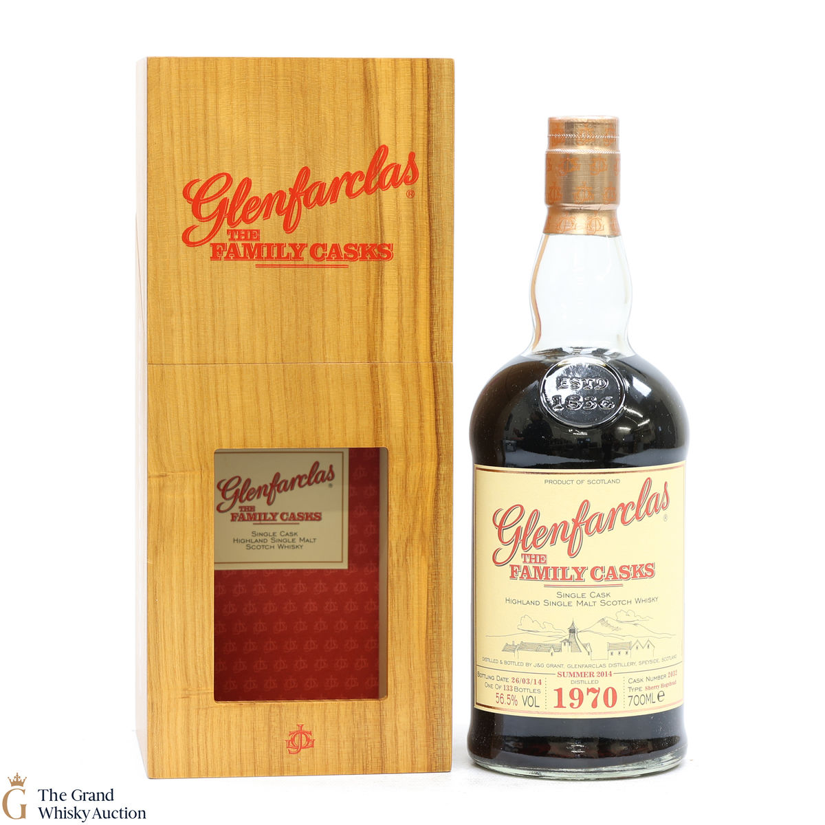 Glenfarclas - 1970 Family Cask #2032 Sherry Hogshead 2014