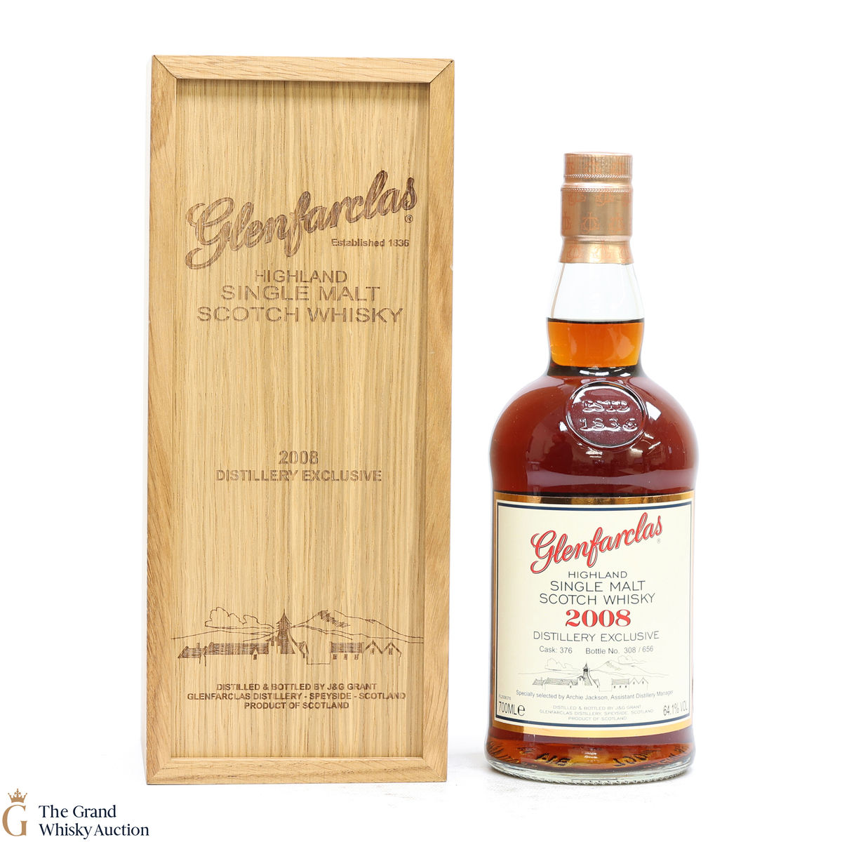Glenfarclas - 2008 - Single Cask #376 (Distillery Exclusive)  