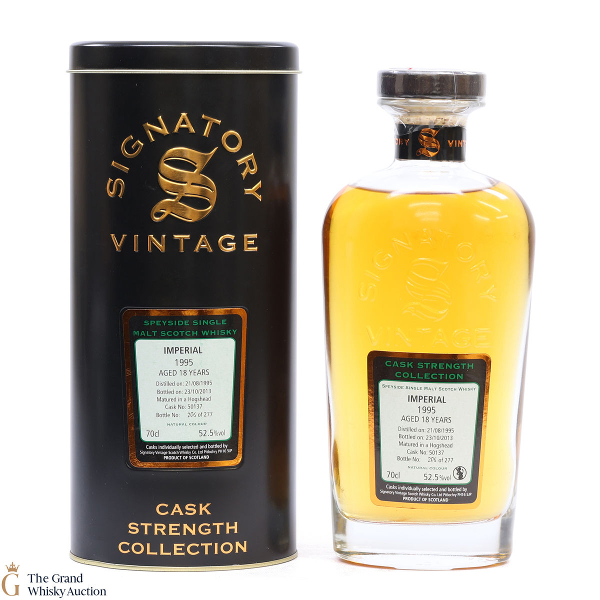 Imperial - 18 Year Old 1995 - Cask Strength - Signatory Vintage 