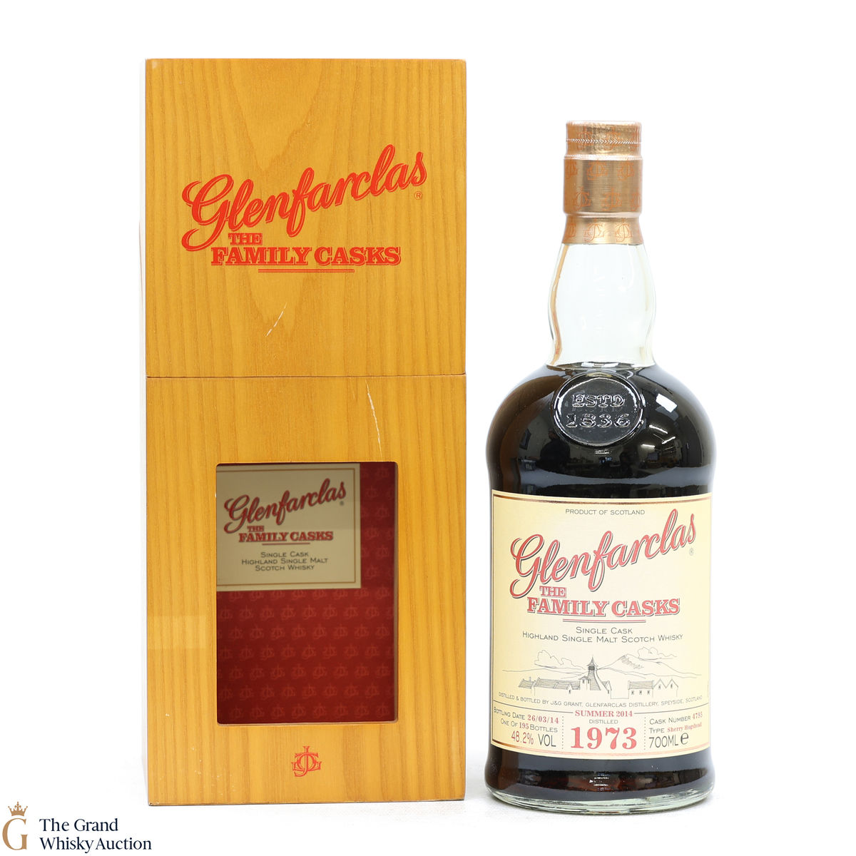 Glenfarclas - 1973 Family Cask #4795 Summer 2014