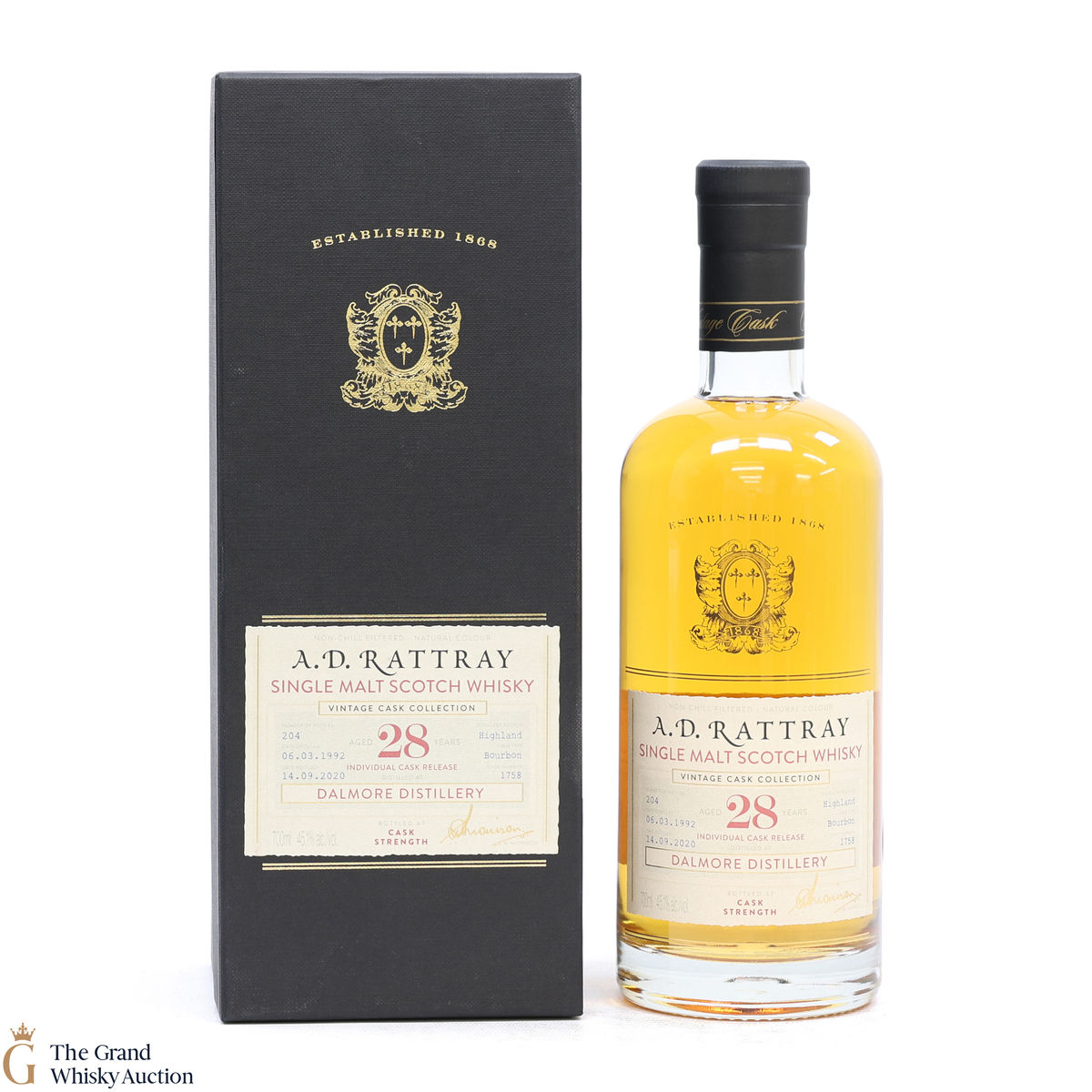 Dalmore - 28 Year Old 1992 - A.D. Rattray #1758