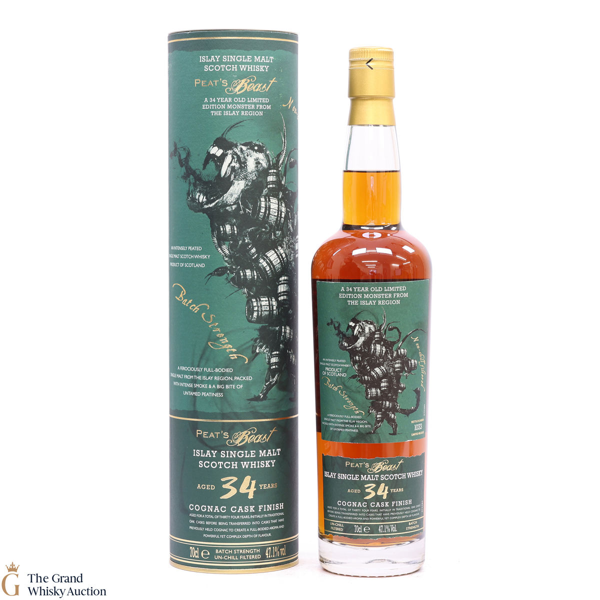 Peat's Beast - 34 Year Old 1985 - Cognac Cask Finish