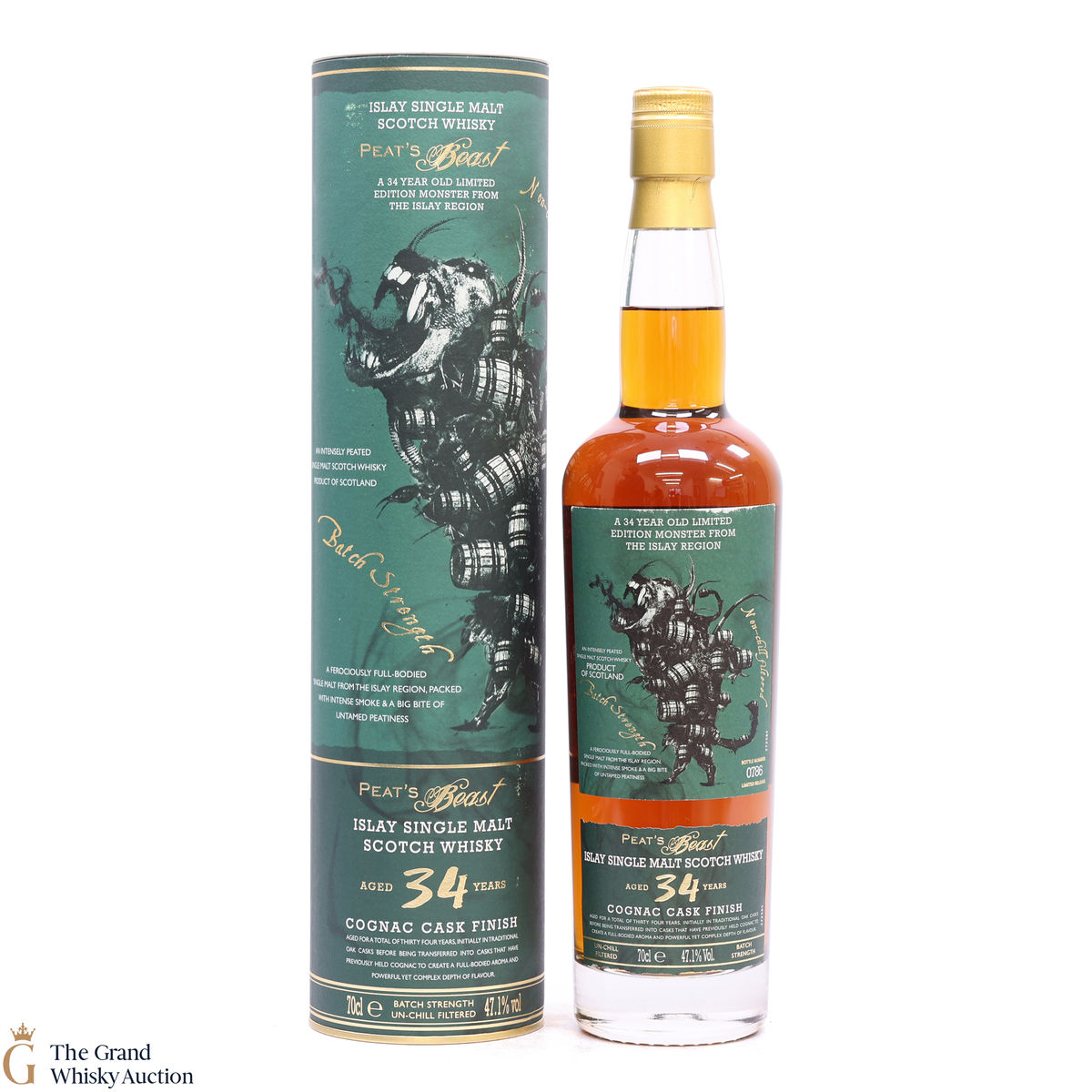 Peat's Beast - 34 Year Old 1985 - Cognac Cask Finish