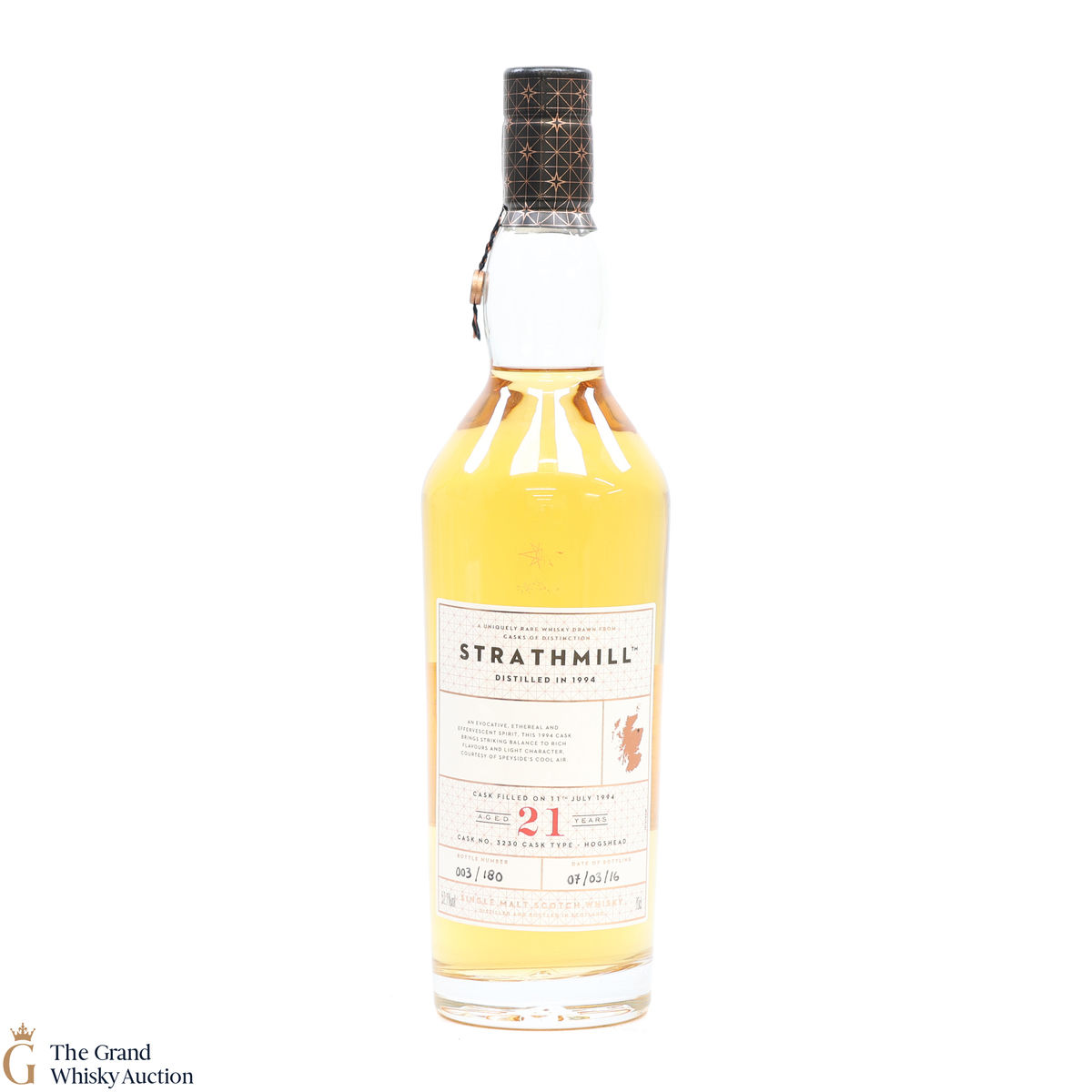 Strathmill - 21 Year Old 1994 - #3230 Casks of Distinction