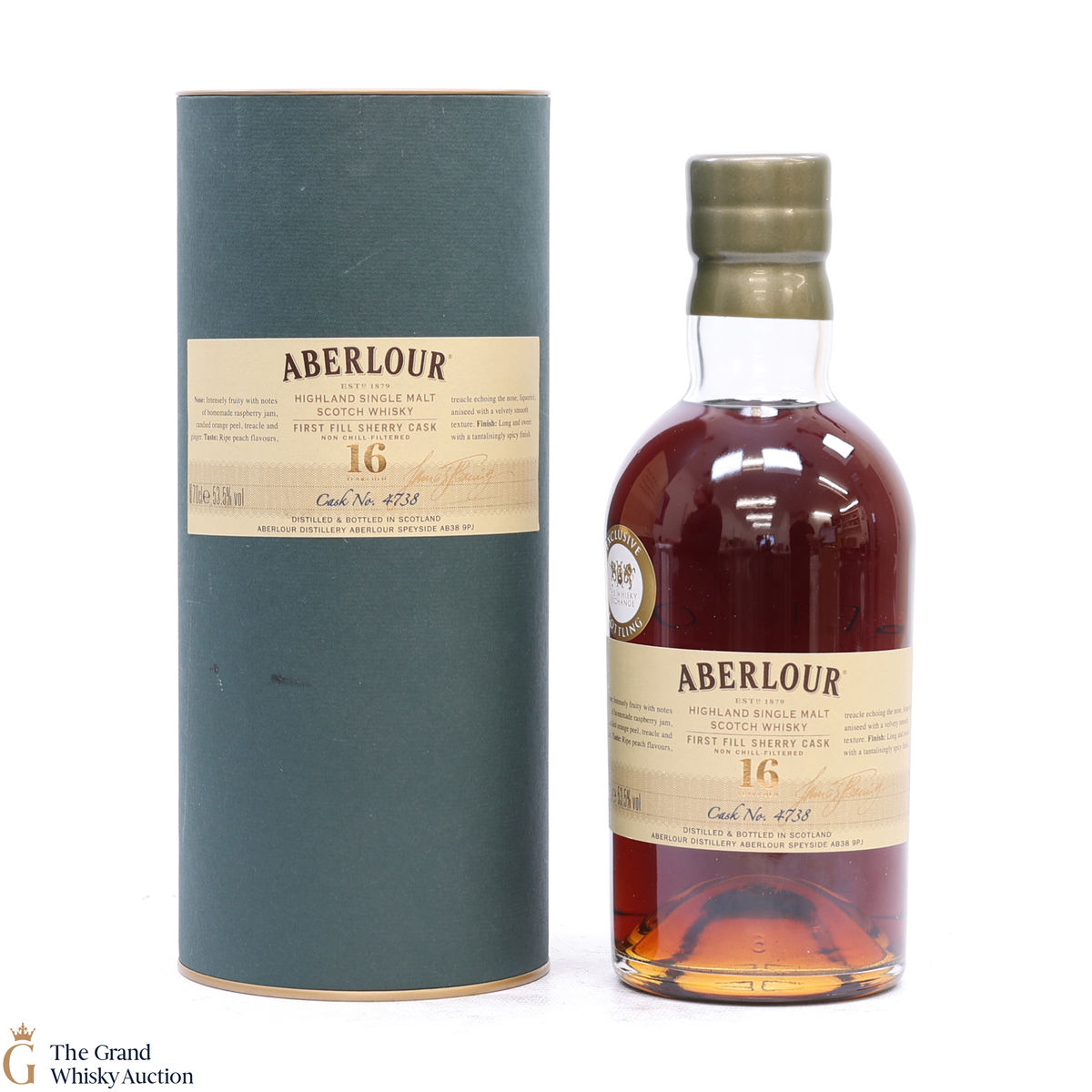 Aberlour - 16 Year Old - First Fill Sherry Cask #4738 - TWE