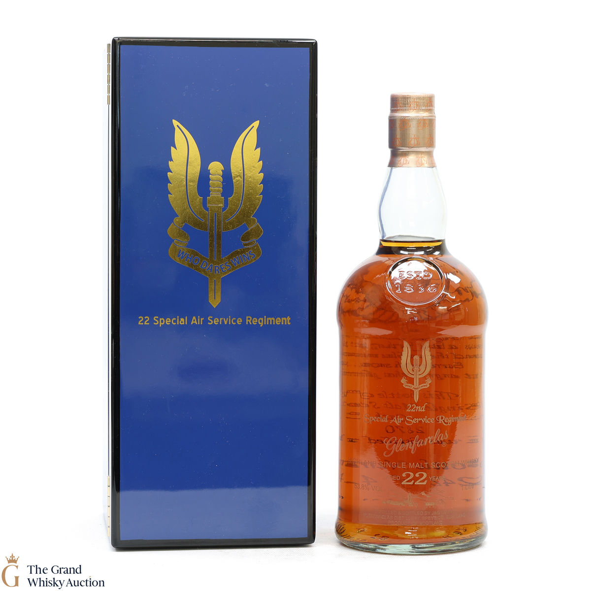 Glenfarclas - 22 Year Old 1992 - Cask #2870 - 22nd Special Air Service Regiment (1L)