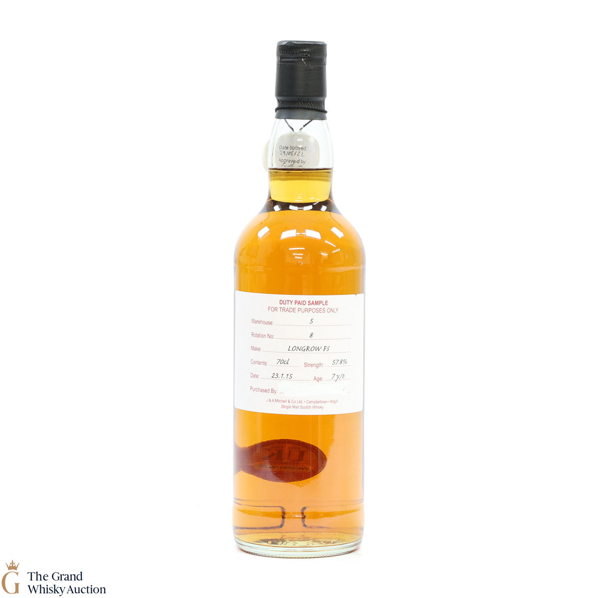Longrow - 7 Year Old 2015 Fresh Sherry - Duty Paid Sample 57.8%