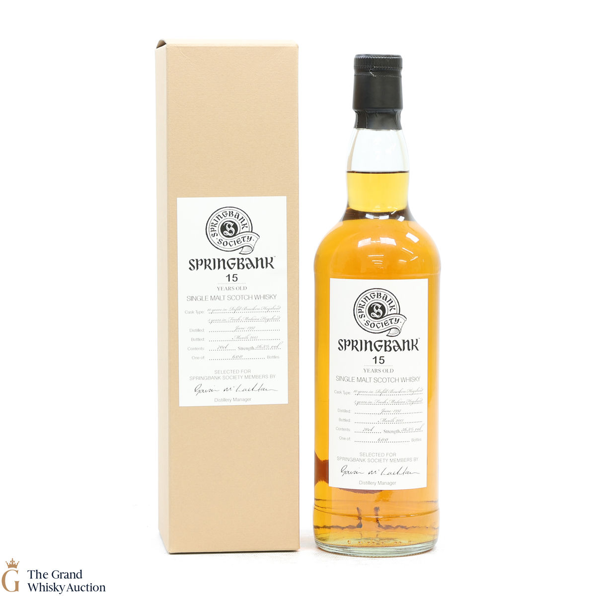 Springbank - 15 Year Old 1997 - Springbank Society