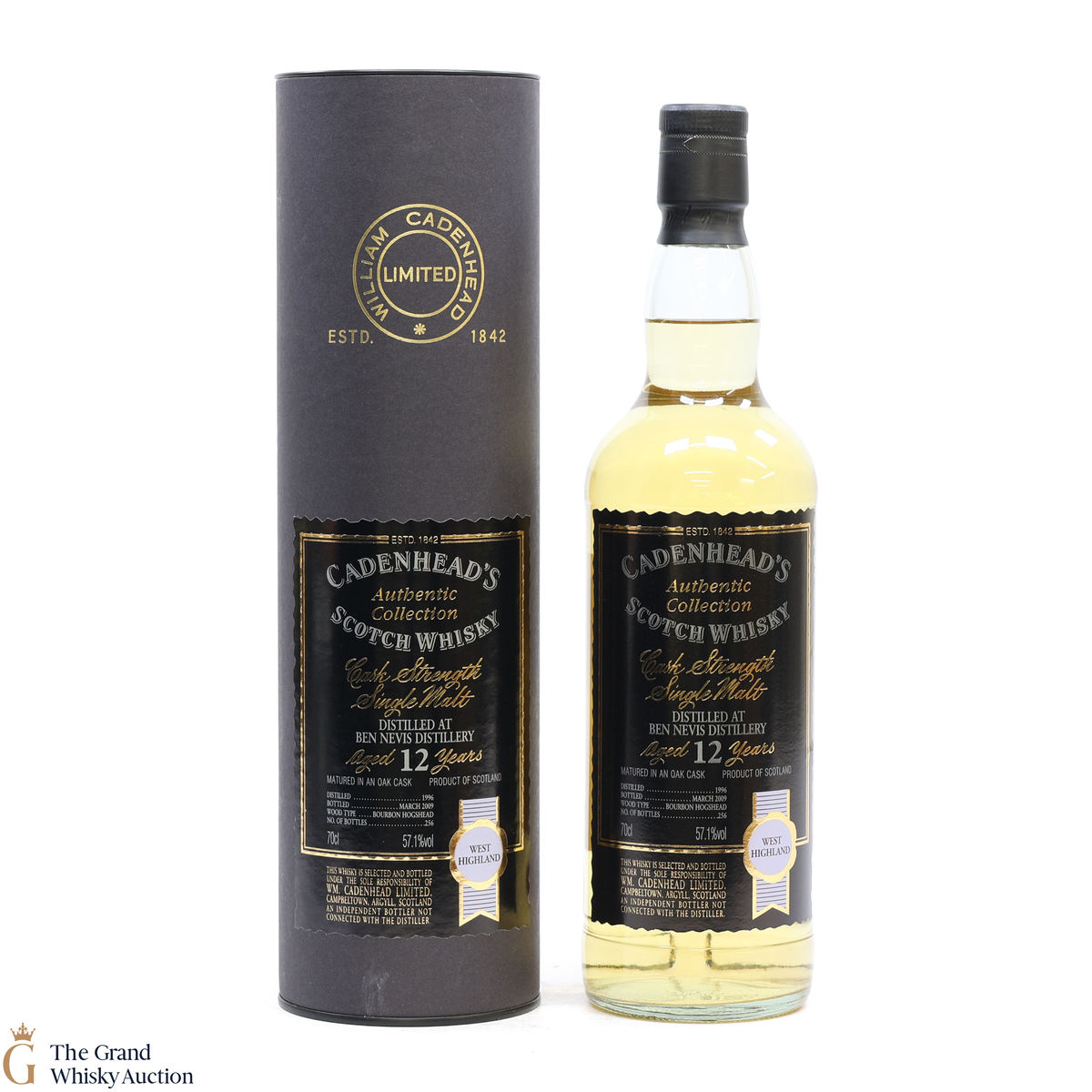 Ben Nevis - 12 Year Old 1996 - Cadenhead's Authentic Collection