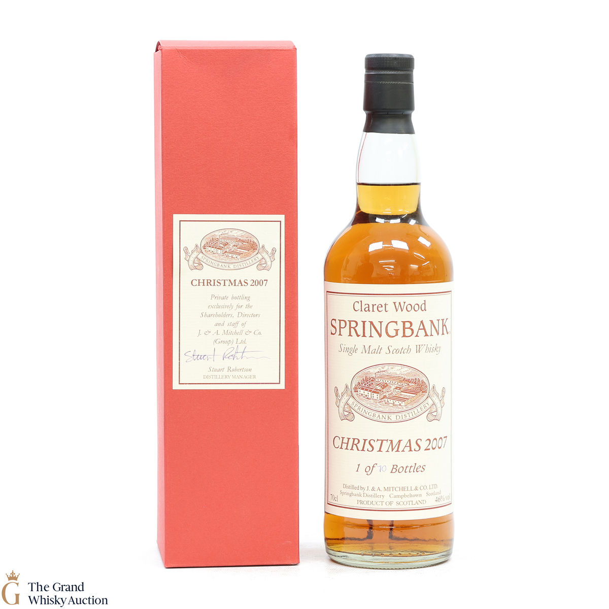 Springbank - Christmas 2007 - Claret Wood