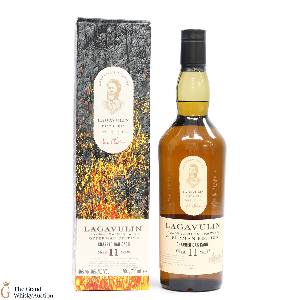 Lagavulin - 11 Year Old - Offerman Edition - Charred Oak Cask 