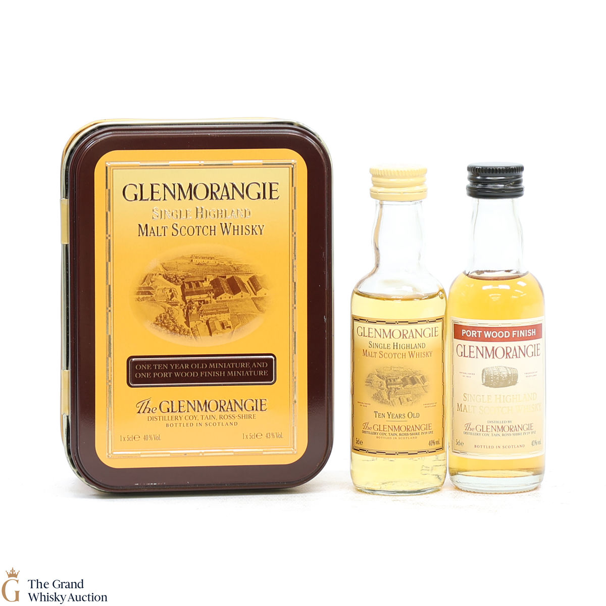 Glenmorangie - 10 Year Old & Port Wood (2 x 5cl)